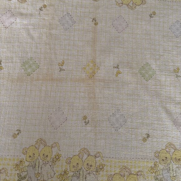 Vintage Cuddle Bear Theme Baby Blanket - Picture 7 of 8